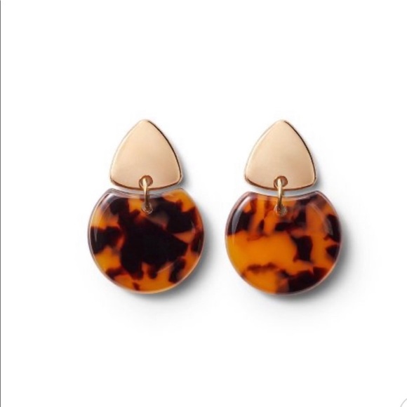 Rachel Comey Jewelry - Two Drop Earrings - Rachel Comey x Target Brown